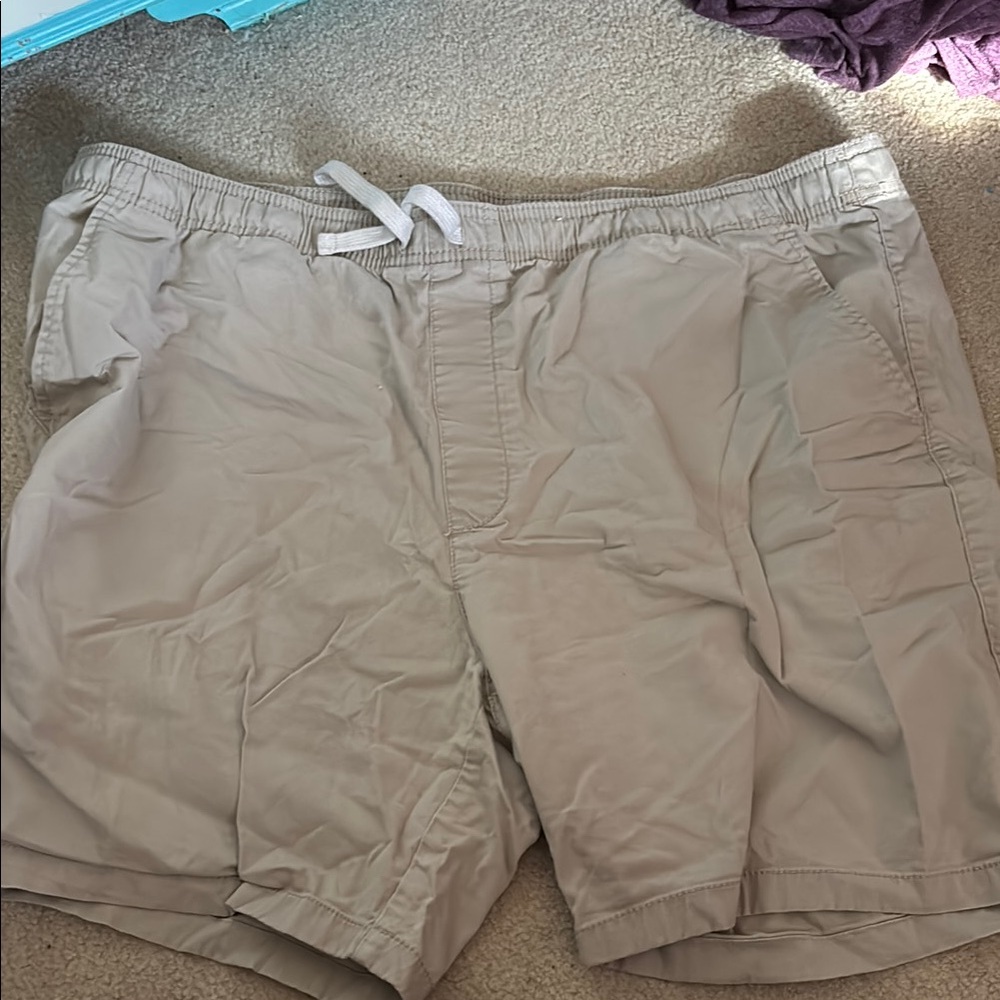 Goodfellow & Co Tan Athletic Shorts Lightweight Comfort